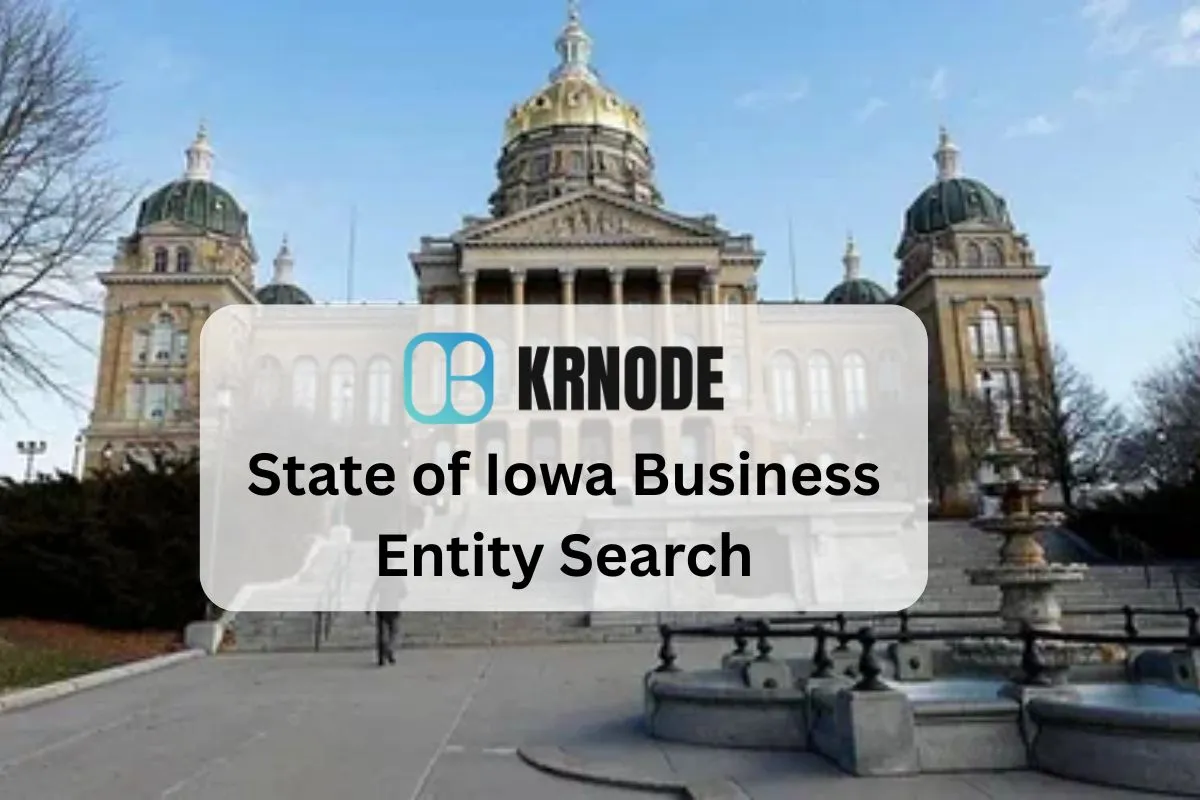 State of Iowa Business Entity Search
