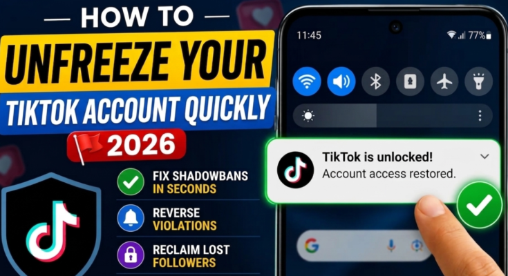 How to Unfreeze Your TikTok Account Quickly in 2026